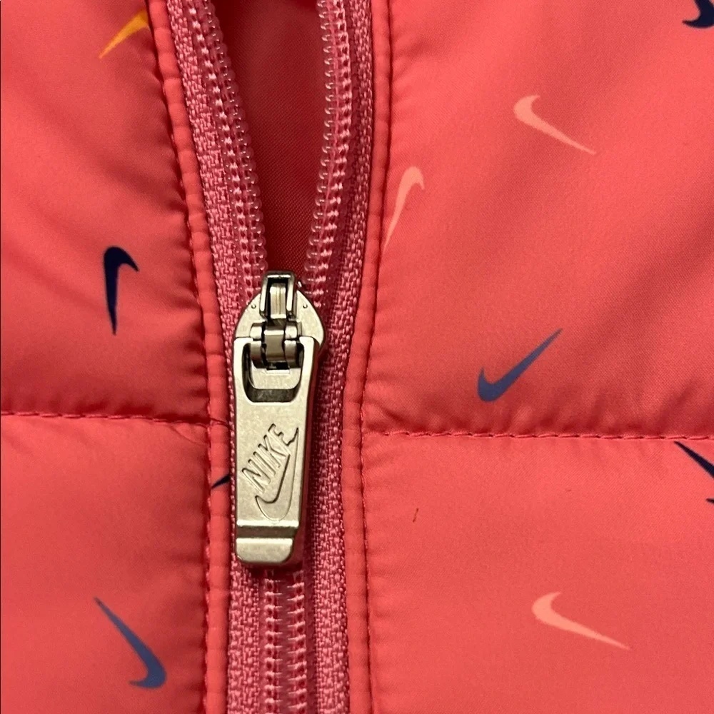 Nike Pink Vest with Multicolor Accents